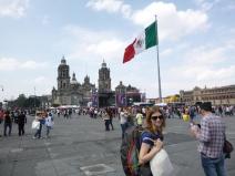 Mexico City, El Zocalo main square
