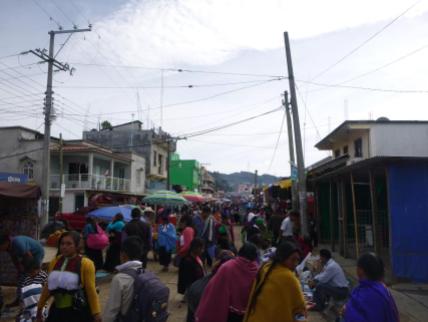 San Juan de Chamula, sunday market