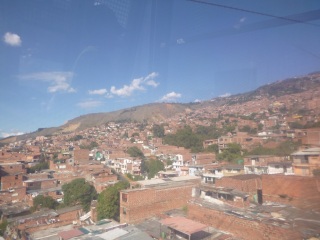 Medellin, view from the cable metro, Colombia