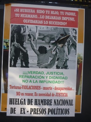Punta Arenas, asking for justice for torturing under Pinochet