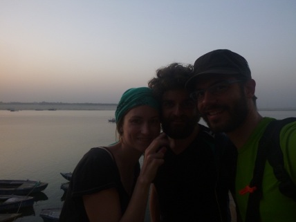 Meeting with Fabian, Varanasi, India
