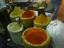 Spice market, Delhi, India