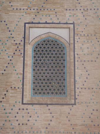 Window, Samarcand, Uzbekistan