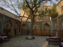 Bukhara, madressa converted into a restaurant, Uzbekistan