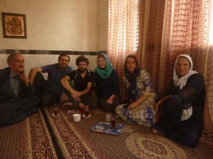 Very friendly family in iranian Kurdistan, Iran